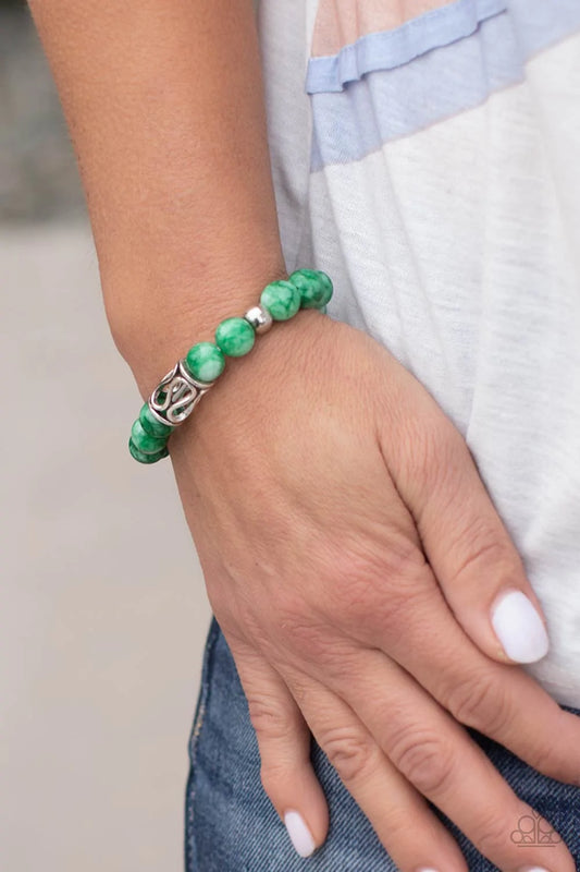 Soothes The Soul - Green Urban Bracelet