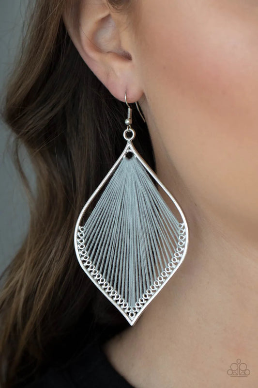 String Theory - Silver Earrings
