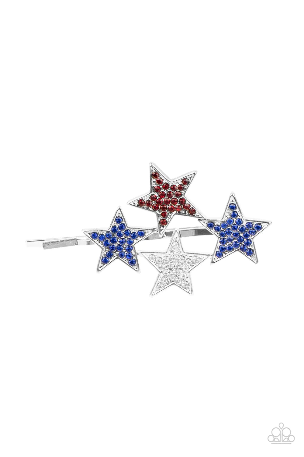 Stellar Celebration - Blue Hair Clip