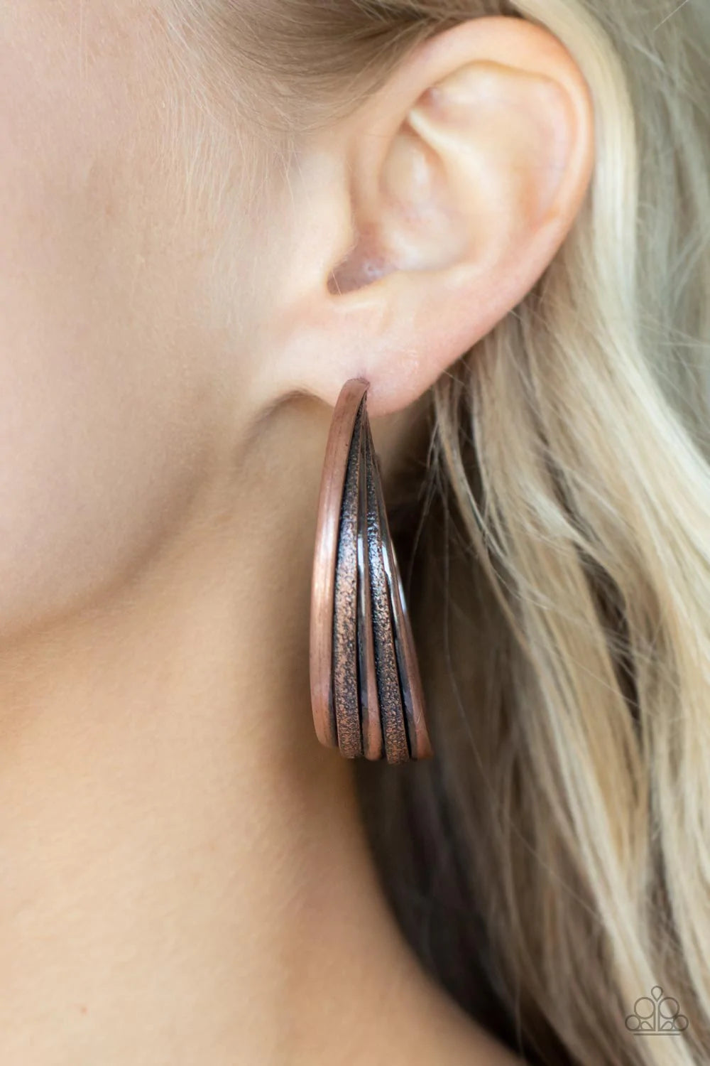 In Sync - Copper Earrings Regular price