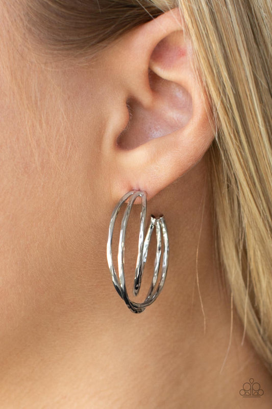 City Contour - Silver Earrings