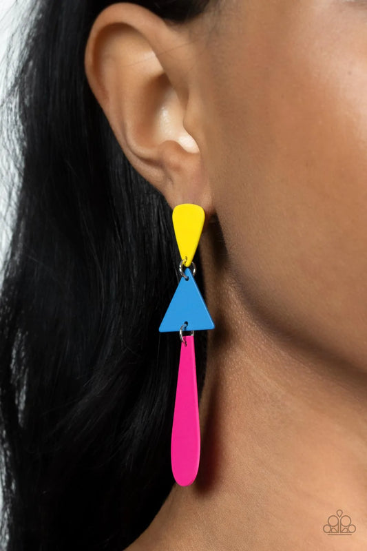 Retro Redux - Multi Post Earrings