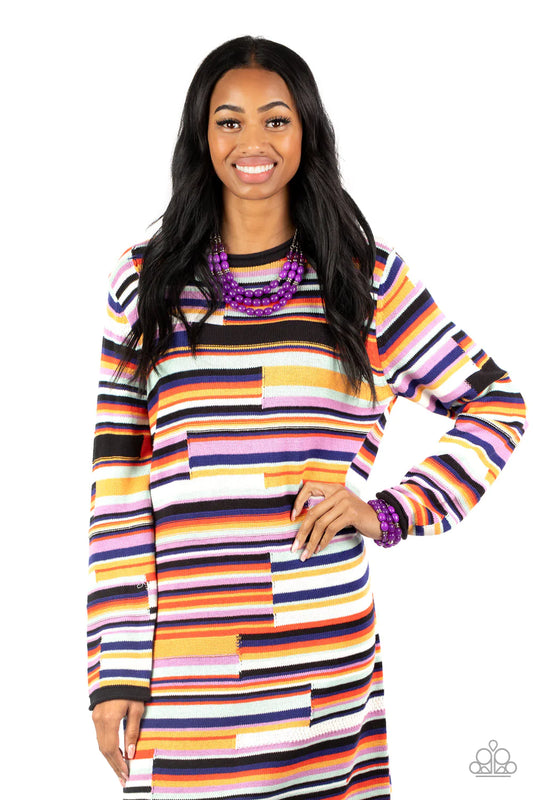 Coastal Coastin - Purple Bracelet