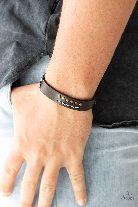 Always An Adventure Dark Brown Urban Bracelet