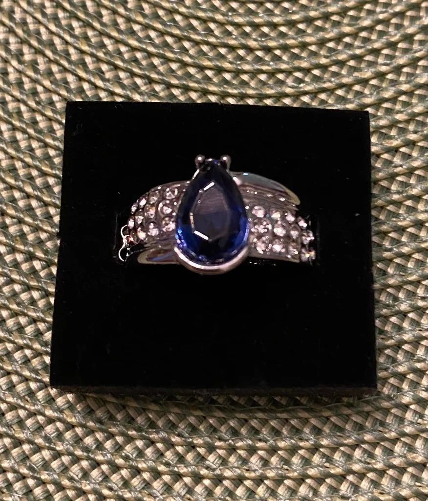 Dive Into Oblivion Blue Ring