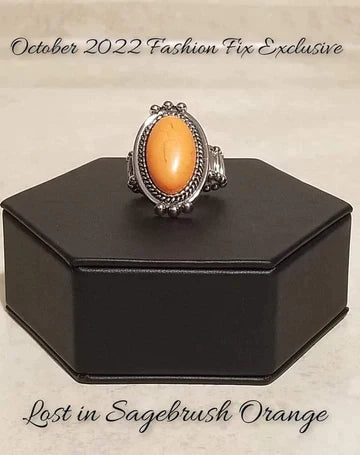 Lost in Sagebrush Orange Ring