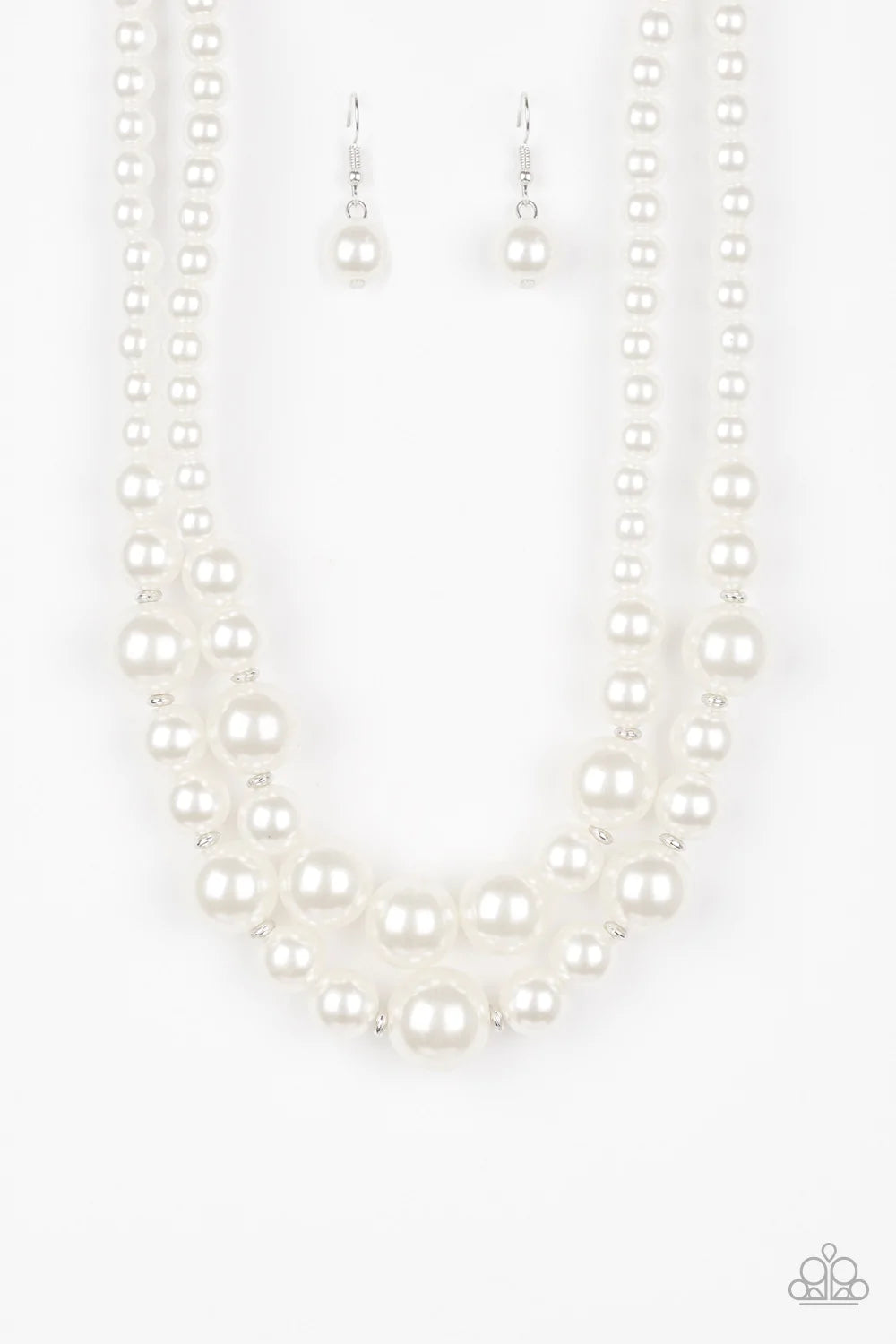 The More The Modest - White Necklace