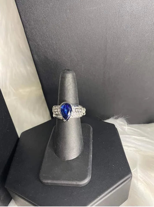 Dive Into Oblivion Blue Ring