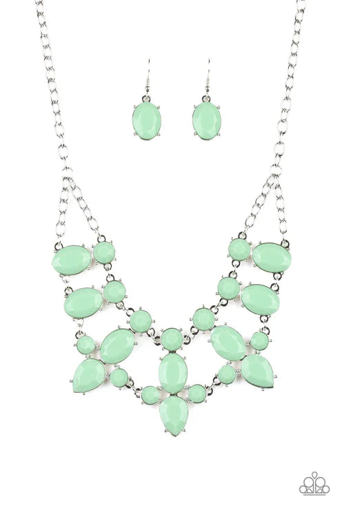 Goddess Glow - Green Necklace