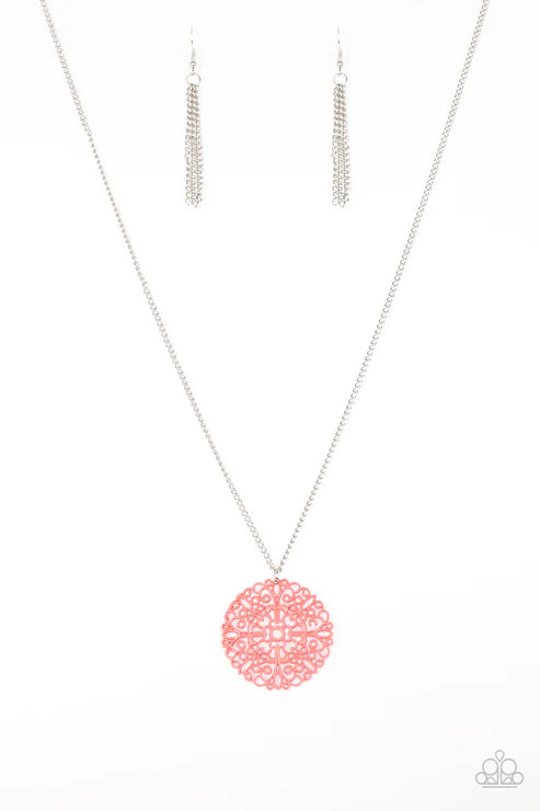 Midsummer Musical - Orange Necklace