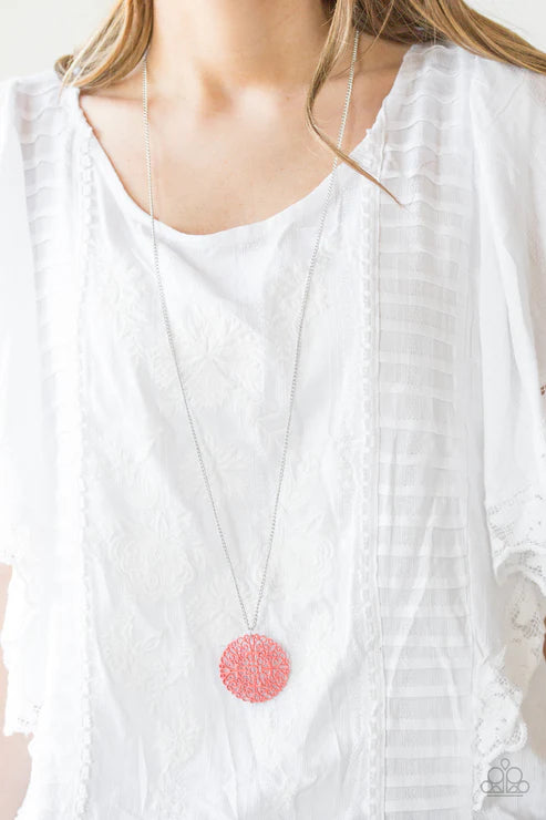 Midsummer Musical - Orange Necklace