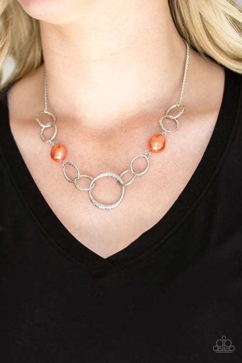 Lead Role - Orange Necklace