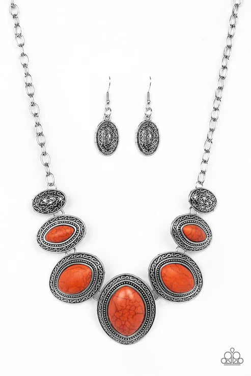 Sierra Serenity - Orange Necklace
