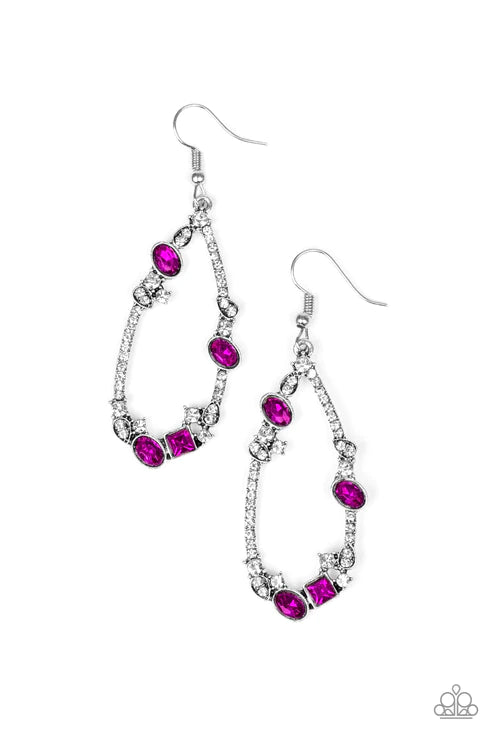 Quite The Collection - Pink Earrings