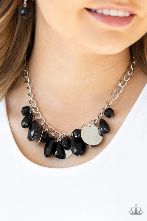 Treasure Shore - Black Necklace