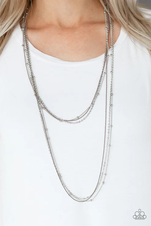 What A COLORFUL World - Brown Necklace