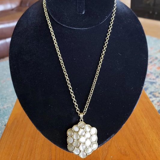 East Coast Elixir Brass Necklace