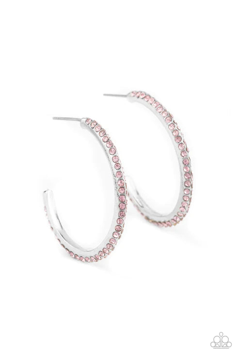 Don't Think Twice - Pink Earrings