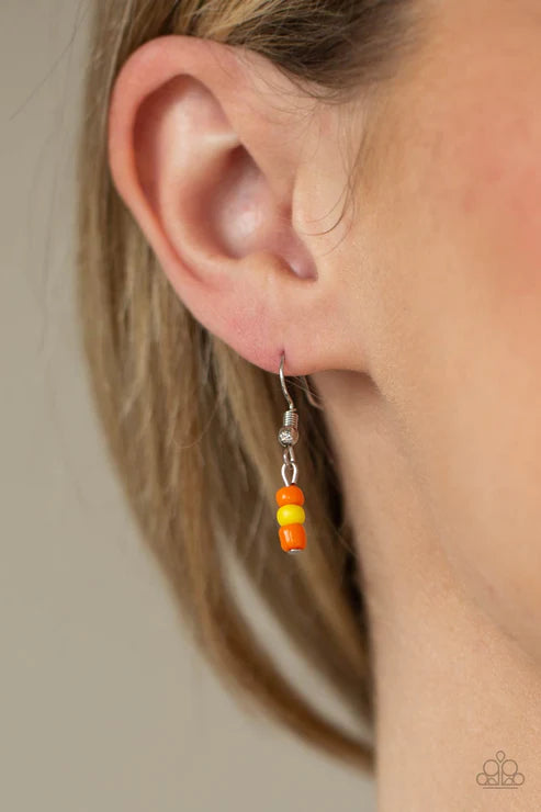 Summery Sensations - Orange Necklace