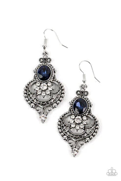 Castle Chateau - Blue Earrings