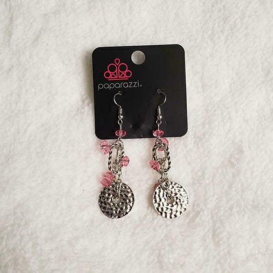 Seaside Catch - Pink Earrings