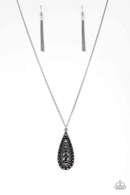 Tiki Tease Black Necklace