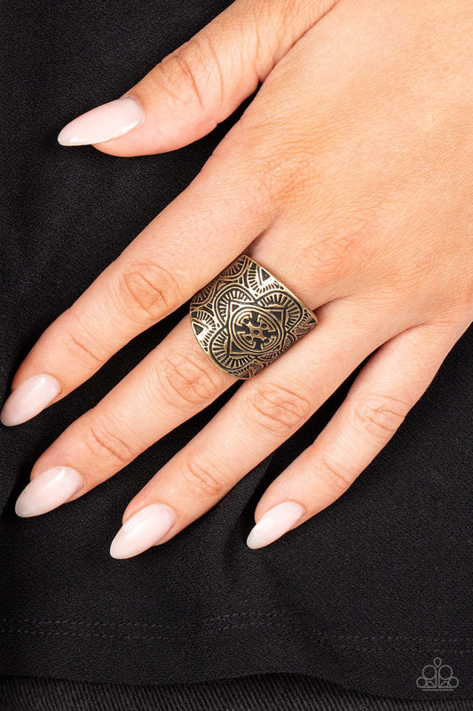 Argentine Arches Brass Ring