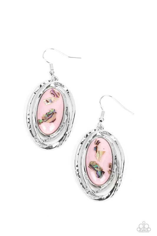 Ocean Floor Oracle Pink Earrings