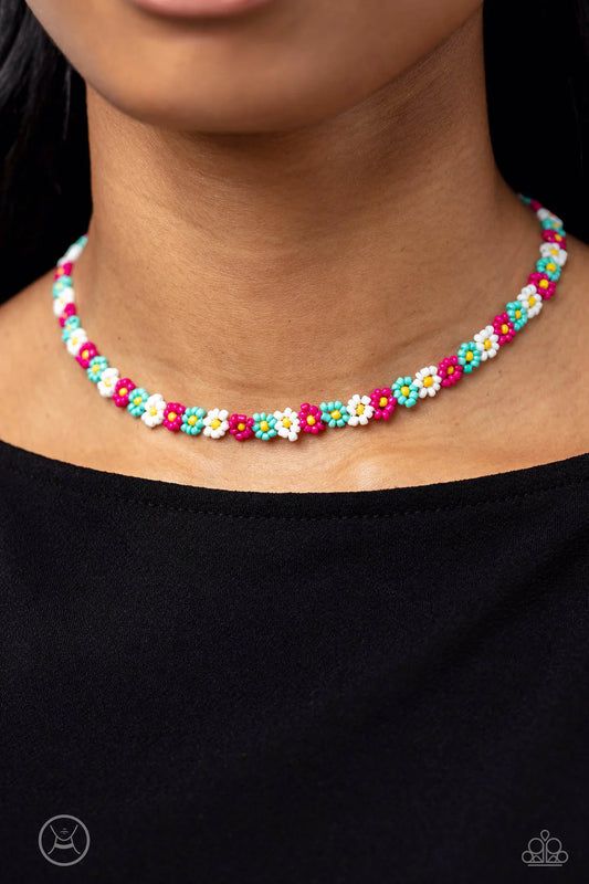 SEED Limit Pink Choker Necklace