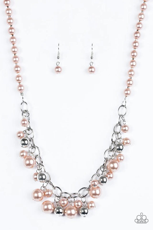 Classically Celebrity - Brown Necklace