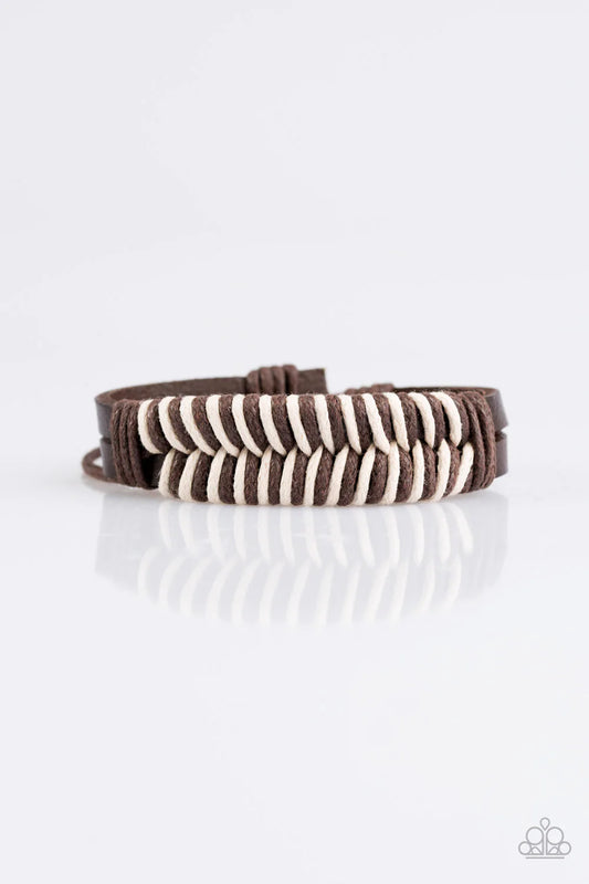 Mountain Expedition - Brown Urban Bracelet