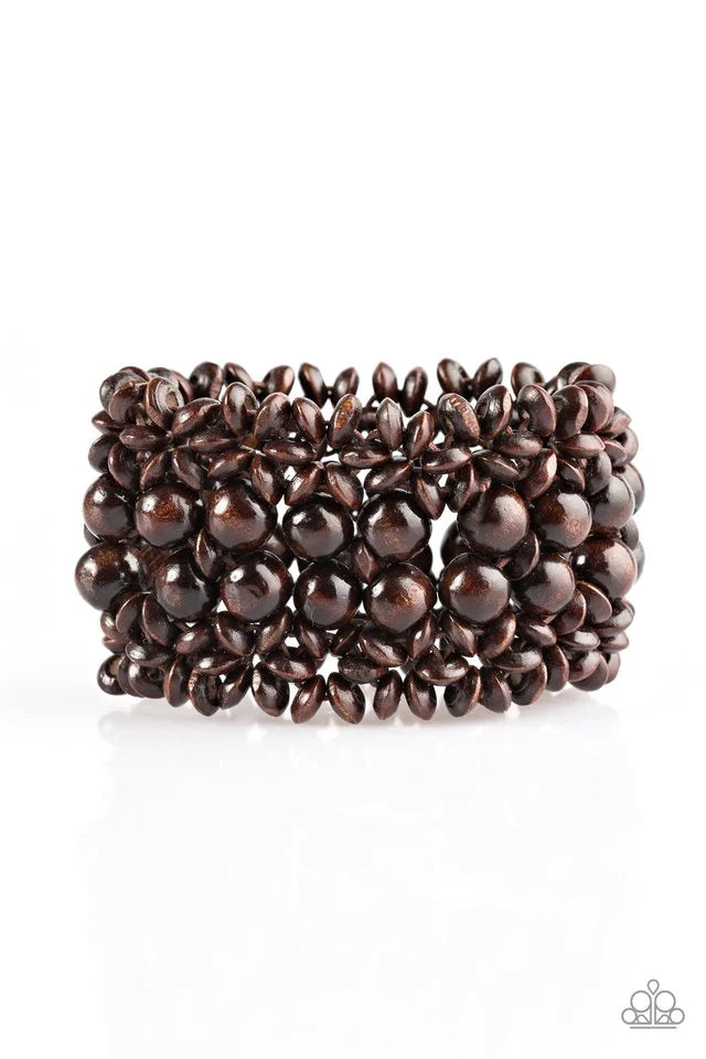 Tropical Bliss - Brown -Bracelet