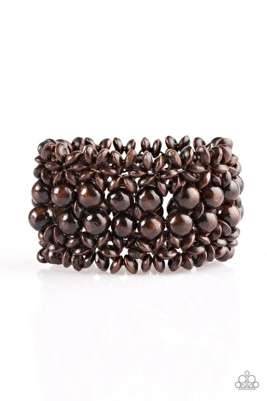 Tropical Bliss - Brown -Bracelet