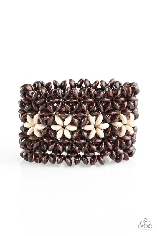 Bahama Babe - White Bracelet