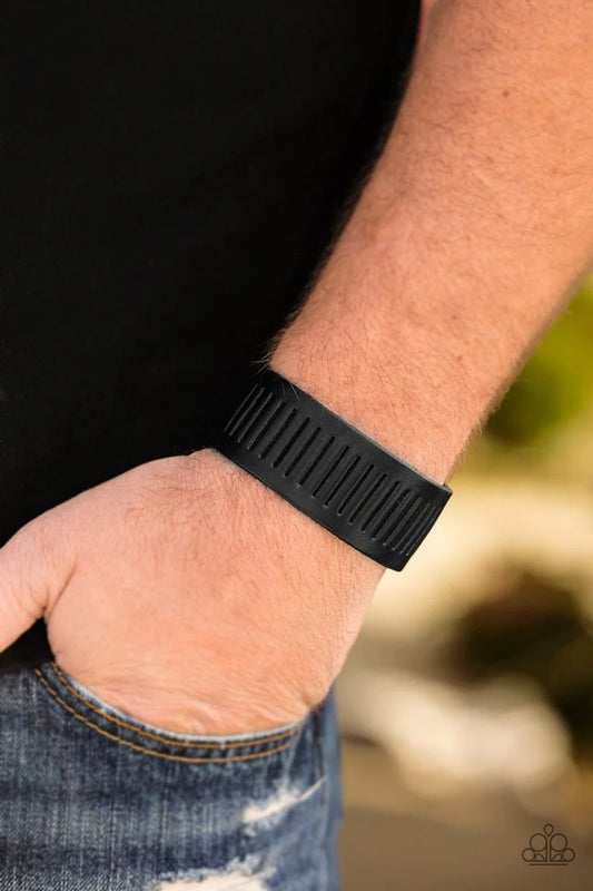 Take A Drive - Black Urban Bracelet