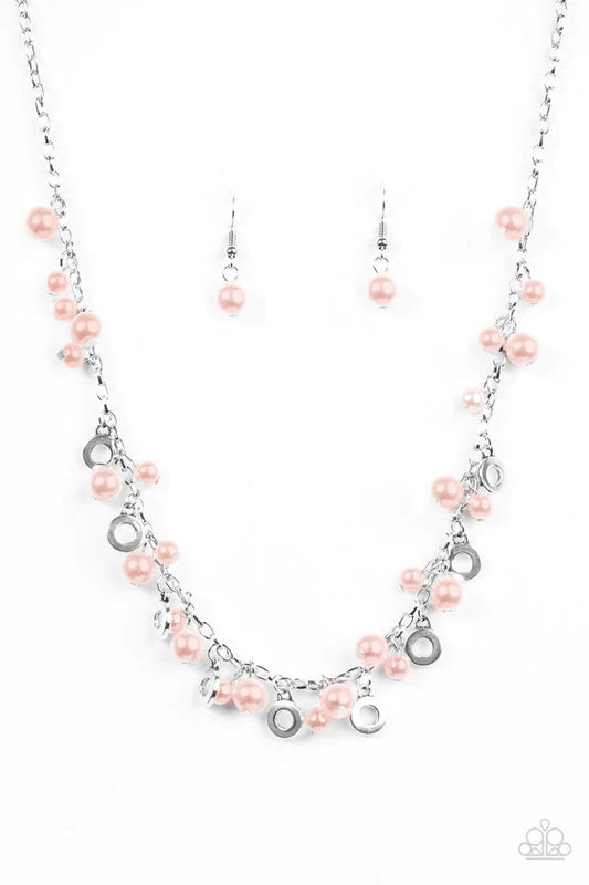 Elegant Ensemble - Pink Necklace