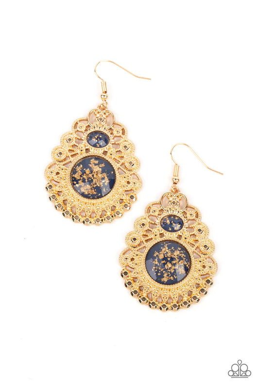 Welcoming Whimsy - Blue Earrings