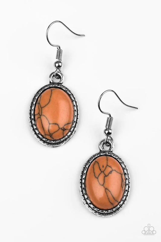 Southwest Sunsets - Orange Earrings