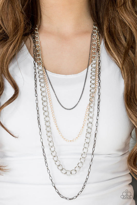 Metro Metal - Multi Necklace