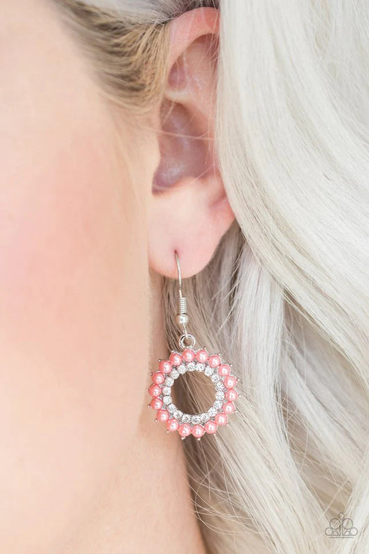 A Proper Lady - Orange  Earrings