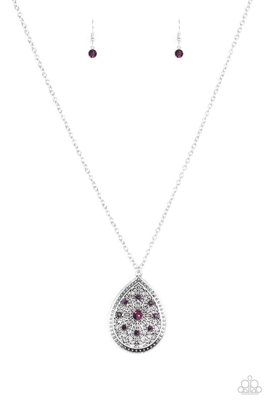 I Am Queen - Purple  Necklace