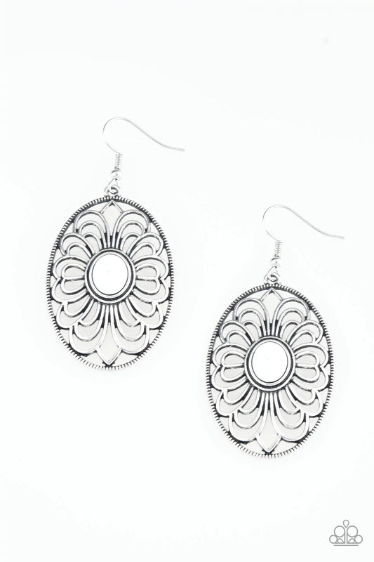 Really Whimsy White Earrings