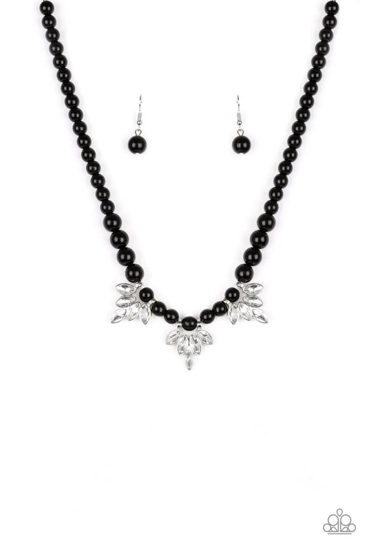 Society Socialite - Black Necklace