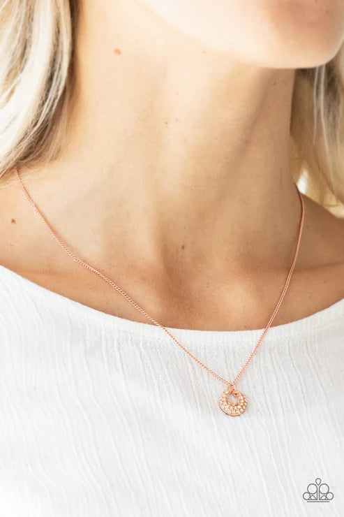 One Small Step For GLAM - Copper Necklace