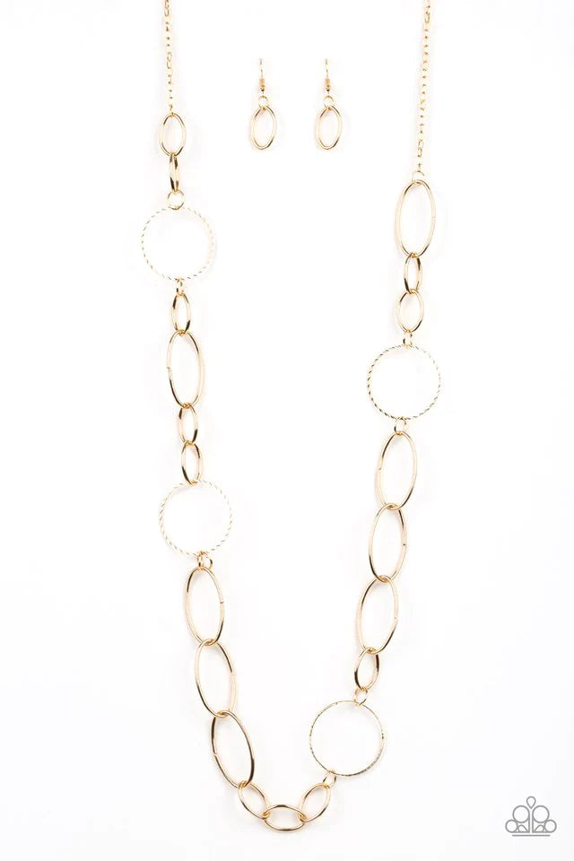 Perfect MISMATCH - Gold Necklace
