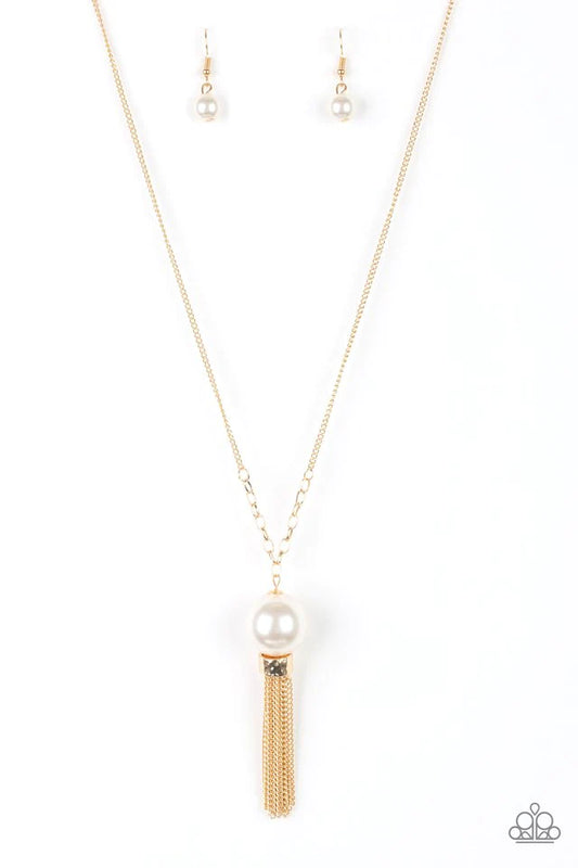 Belle Of The BALLROOM - Gold Necklace