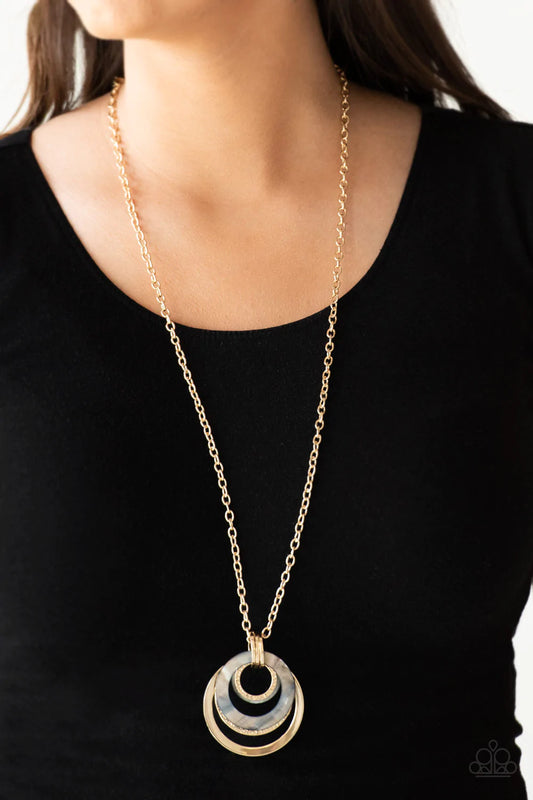 Coast Coasting - Gold Necklace