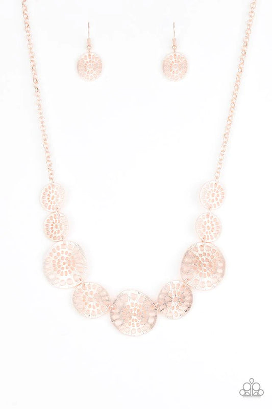 Your Own Free WHEEL - Rose Gold Necklace