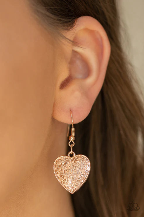 Look Into Your Heart - Gold Necklace