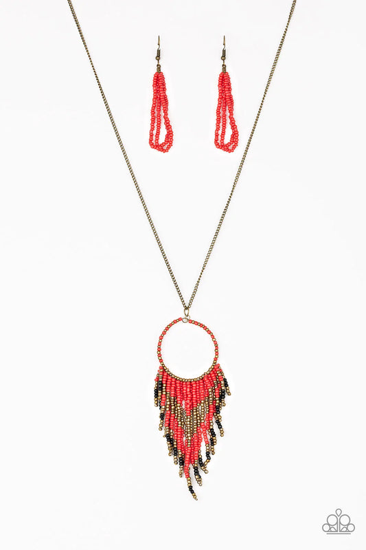 Badlands Beauty - Red Necklace
